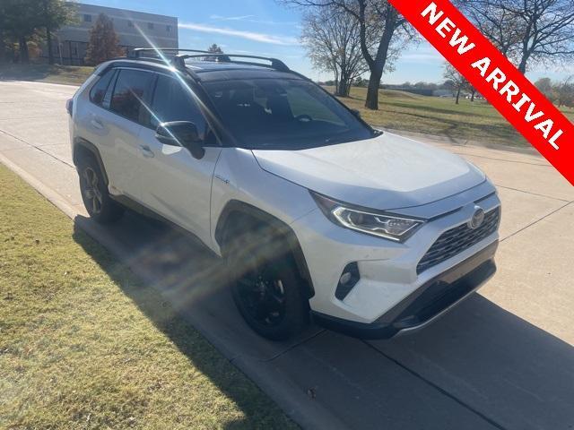 used 2019 Toyota RAV4 Hybrid car, priced at $23,500