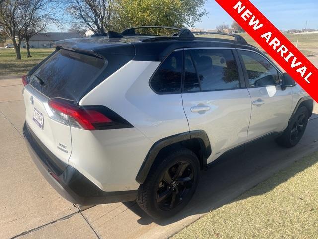 used 2019 Toyota RAV4 Hybrid car, priced at $23,500