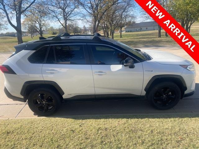 used 2019 Toyota RAV4 Hybrid car, priced at $23,500