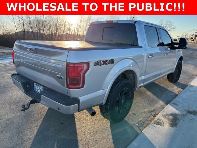 used 2015 Ford F-150 car, priced at $17,500