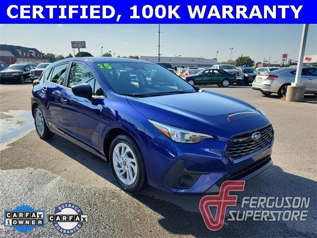 used 2025 Subaru Impreza car, priced at $22,500