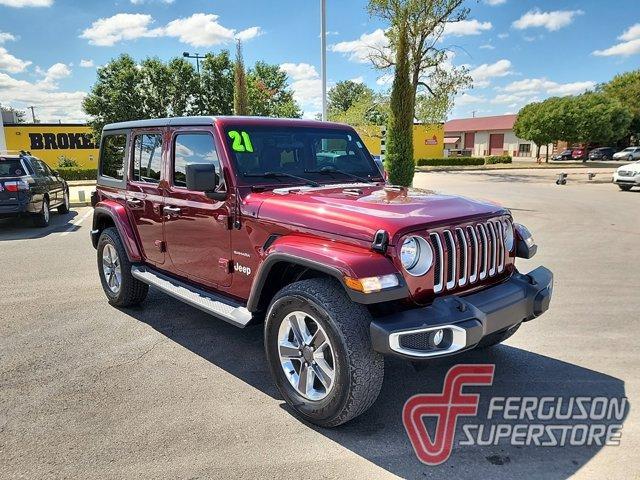 used 2021 Jeep Wrangler Unlimited car, priced at $35,000