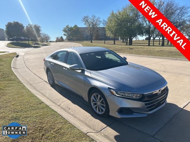 used 2021 Honda Accord car, priced at $23,500