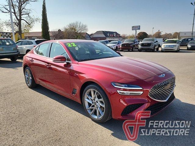 used 2022 Genesis G70 car, priced at $23,000