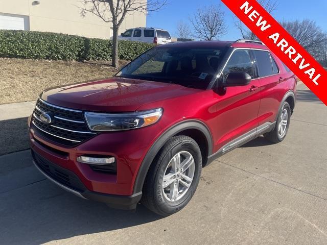 used 2021 Ford Explorer car, priced at $28,500