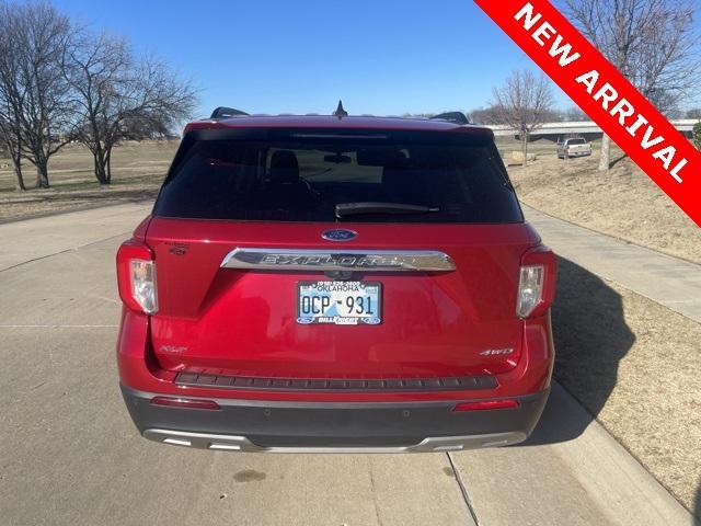 used 2021 Ford Explorer car, priced at $28,500