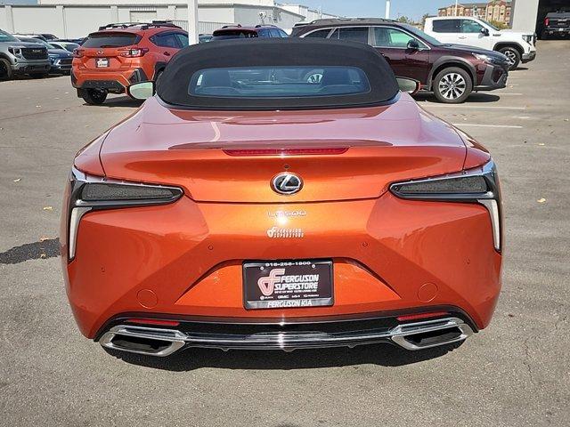 used 2021 Lexus LC 500 car, priced at $70,000