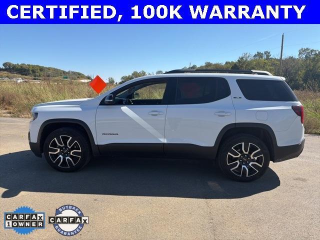 used 2021 GMC Acadia car, priced at $22,500