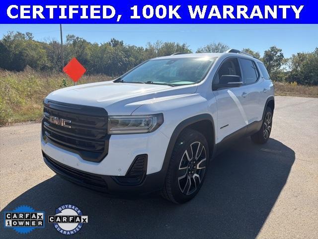 used 2021 GMC Acadia car, priced at $22,500
