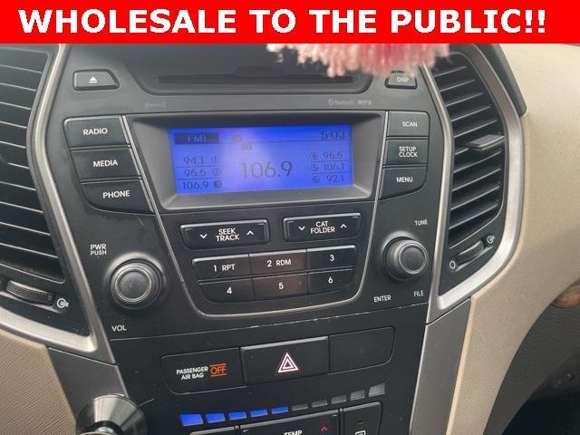 used 2013 Hyundai Santa Fe car, priced at $10,500