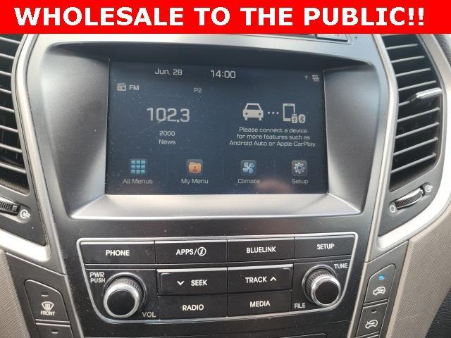 used 2018 Hyundai Santa Fe car, priced at $9,000