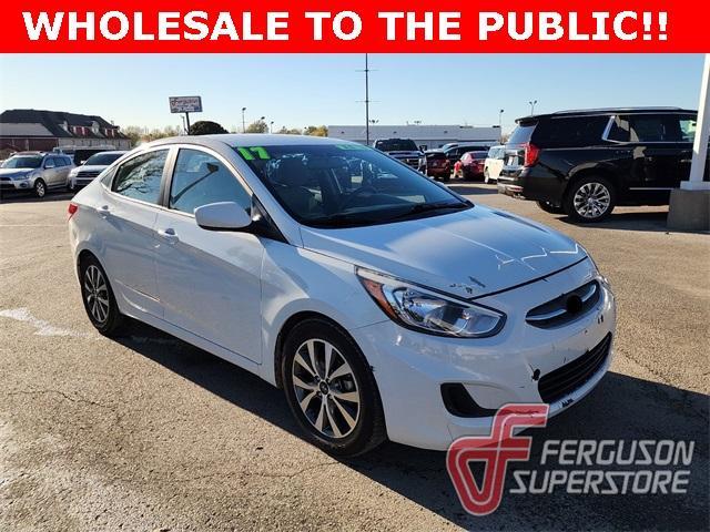 used 2017 Hyundai Accent car, priced at $5,500