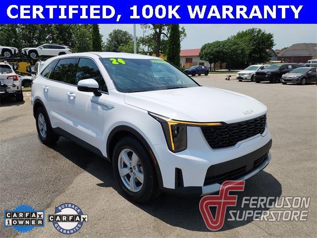 used 2024 Kia Sorento car, priced at $28,500