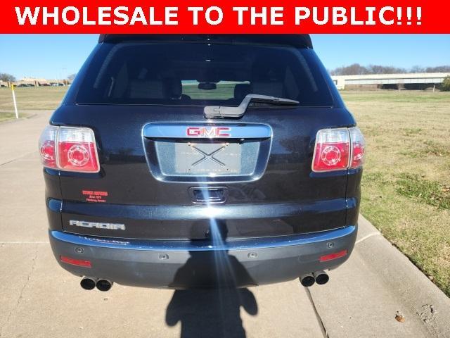 used 2010 GMC Acadia car, priced at $6,500