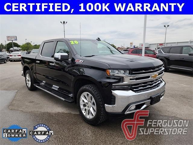 used 2020 Chevrolet Silverado 1500 car, priced at $36,500