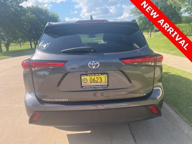used 2023 Toyota Highlander car, priced at $34,000