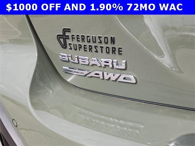 new 2025 Subaru Crosstrek car, priced at $34,666
