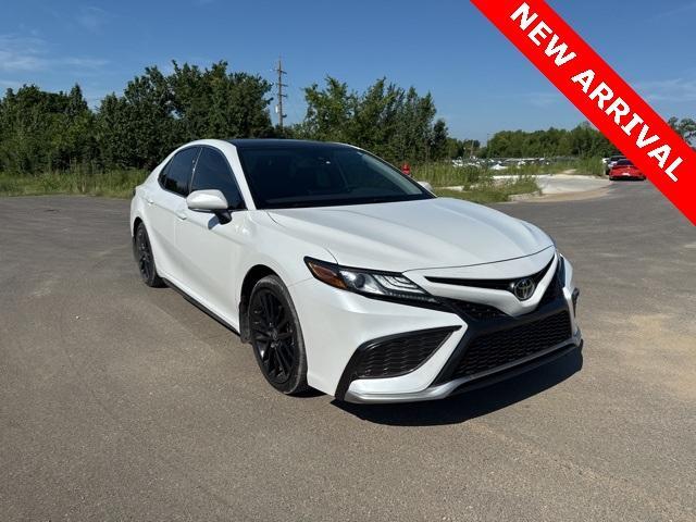 used 2021 Toyota Camry car, priced at $28,000