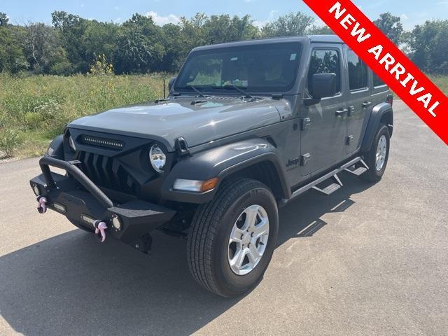 used 2022 Jeep Wrangler Unlimited car, priced at $32,500