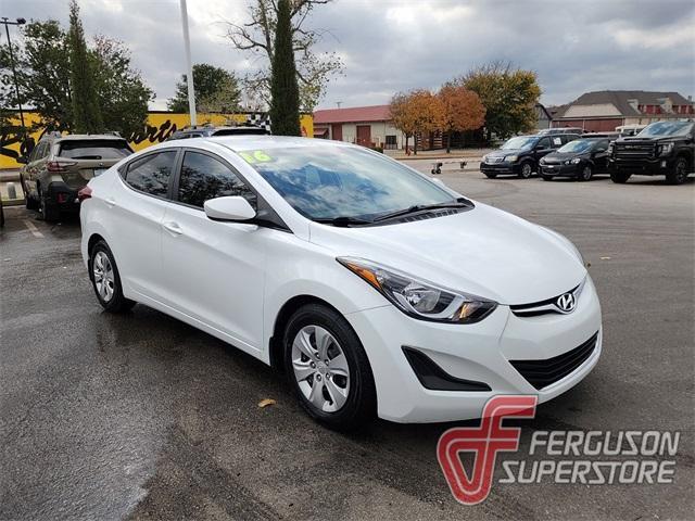 used 2016 Hyundai Elantra car, priced at $12,500