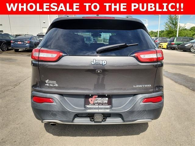 used 2014 Jeep Cherokee car, priced at $8,000