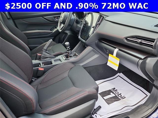 new 2025 Subaru WRX car, priced at $38,132