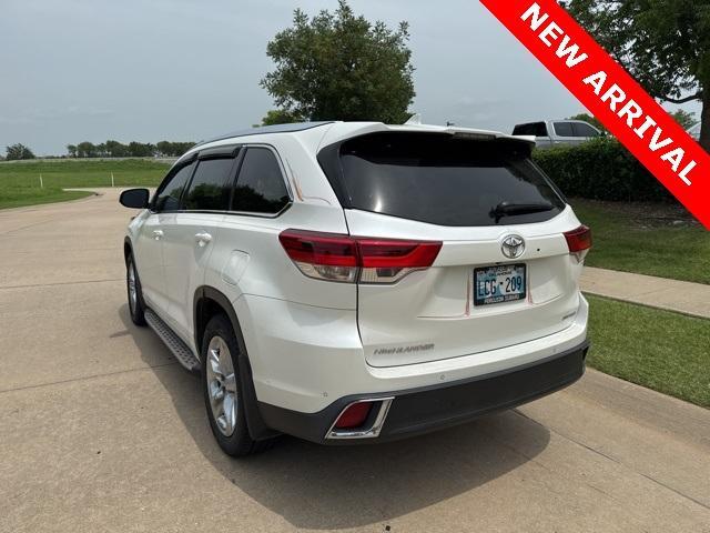 used 2019 Toyota Highlander car, priced at $26,500