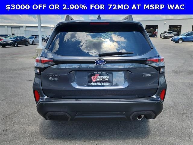 new 2025 Subaru Forester Hybrid car, priced at $40,900