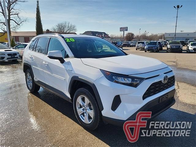 used 2020 Toyota RAV4 Hybrid car, priced at $22,000