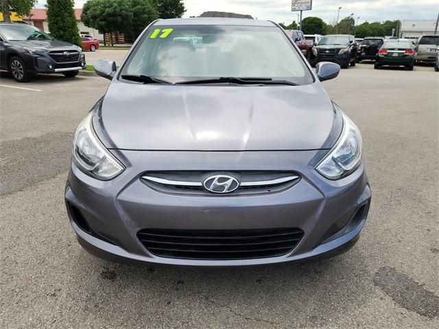 used 2017 Hyundai Accent car, priced at $9,500