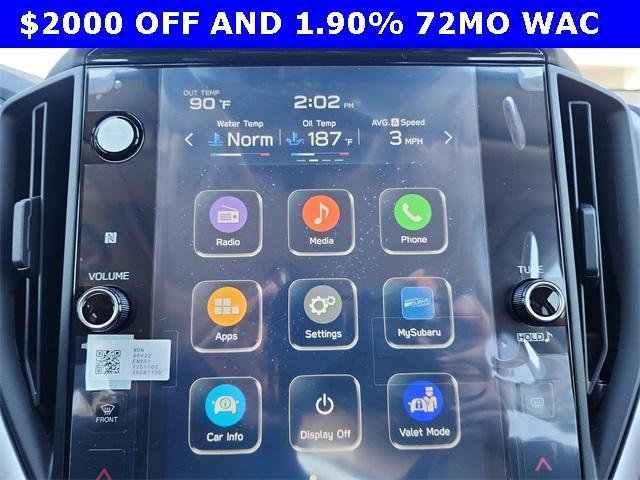 new 2025 Subaru Crosstrek car, priced at $30,541