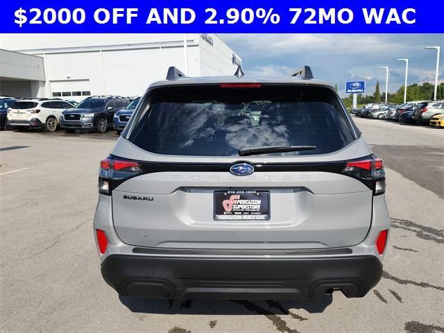 new 2025 Subaru Forester car, priced at $34,565