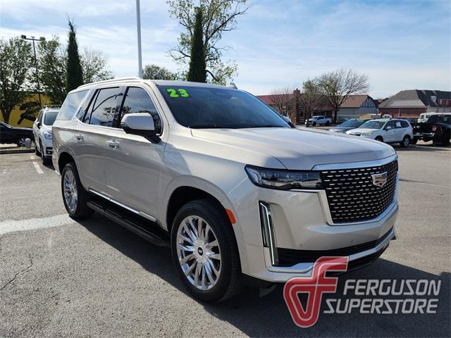 used 2023 Cadillac Escalade car, priced at $68,500