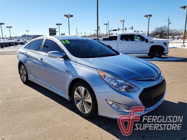 used 2015 Hyundai Sonata Hybrid car, priced at $11,500