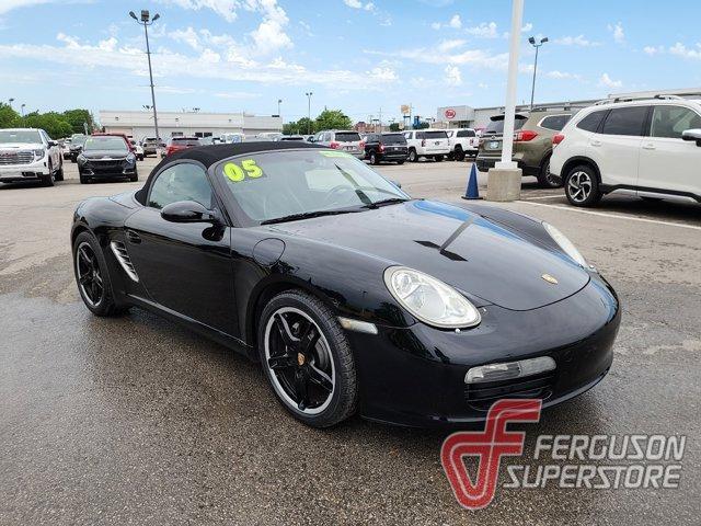used 2005 Porsche Boxster car, priced at $15,000