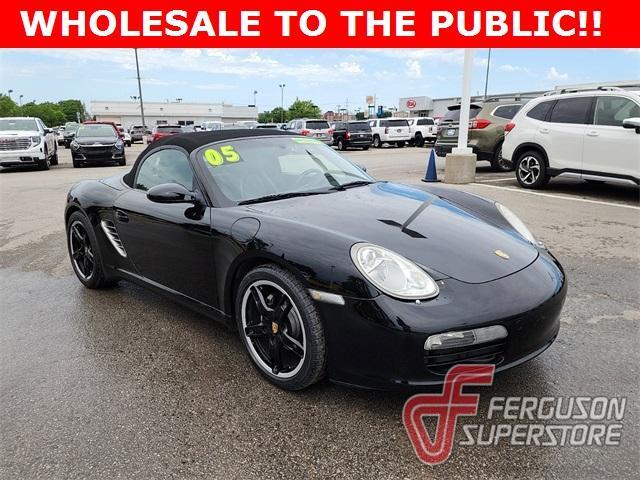 used 2005 Porsche Boxster car, priced at $14,500