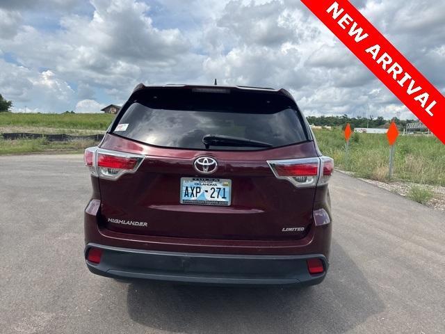 used 2016 Toyota Highlander car, priced at $27,500