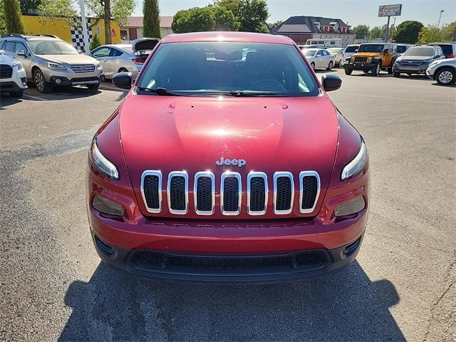 used 2017 Jeep Cherokee car, priced at $14,500