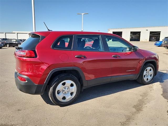 used 2017 Jeep Cherokee car, priced at $14,500