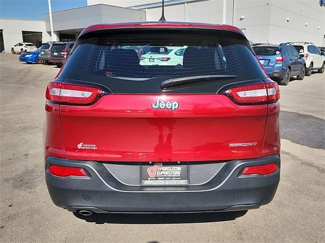 used 2017 Jeep Cherokee car, priced at $14,500