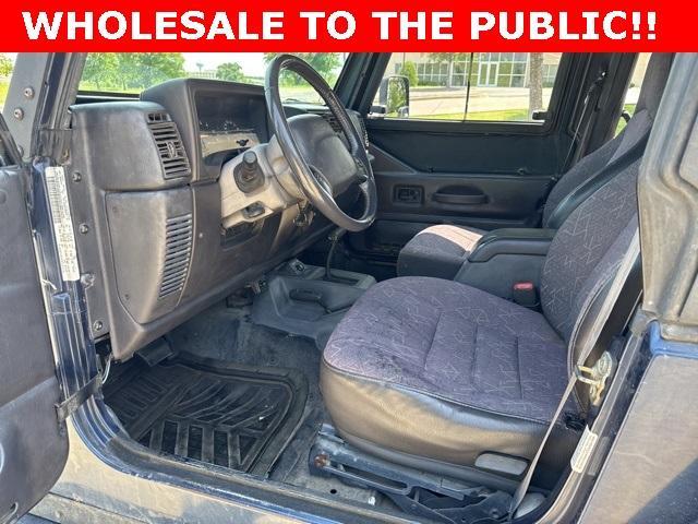 used 2001 Jeep Wrangler car, priced at $9,500