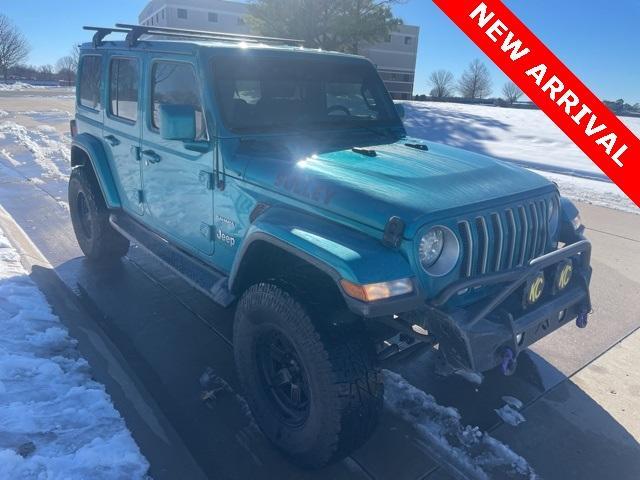 used 2020 Jeep Wrangler Unlimited car, priced at $25,000