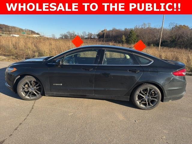 used 2018 Ford Fusion Hybrid car, priced at $6,500