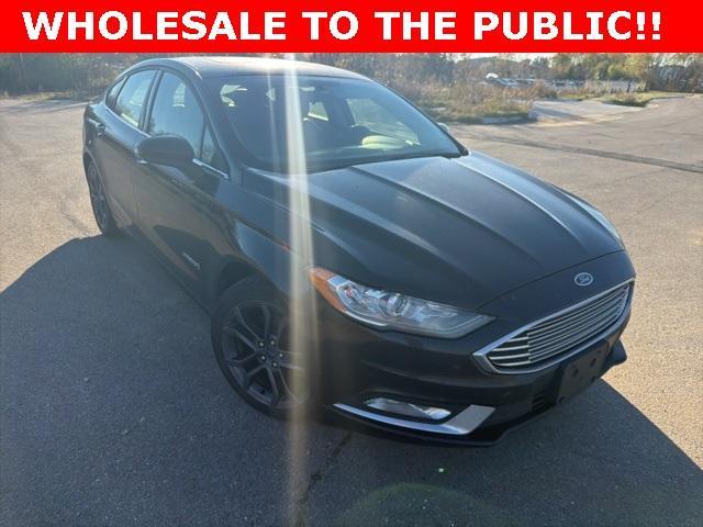 used 2018 Ford Fusion Hybrid car, priced at $6,500