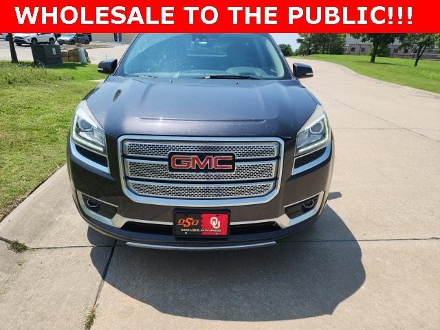 used 2015 GMC Acadia car, priced at $12,000