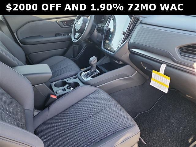 new 2025 Subaru Forester car, priced at $34,626