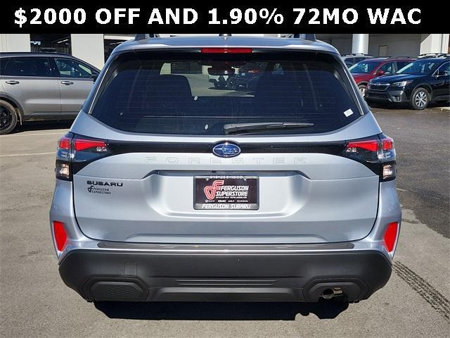 new 2025 Subaru Forester car, priced at $34,626