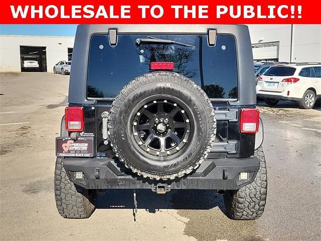 used 2011 Jeep Wrangler Unlimited car, priced at $13,500