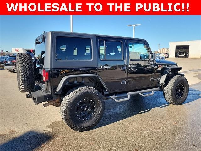 used 2011 Jeep Wrangler Unlimited car, priced at $13,500