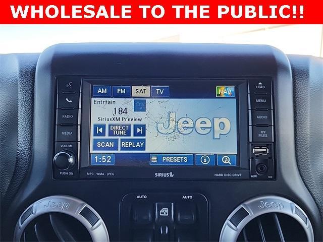 used 2011 Jeep Wrangler Unlimited car, priced at $13,500